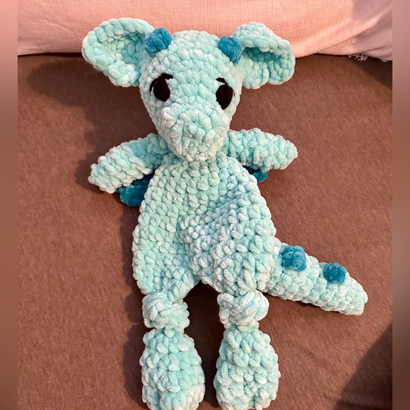 Crochet Dragon Lovey - Picture 1 of 5